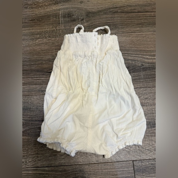 Janie & Jack Layette Baby Girl Ivory Romper Size 6-12 Months - Picture 6 of 6